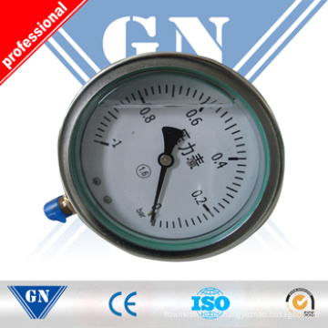 Cx-Pg-Tn Glycerin oder Silikonöl gefüllte Manometer (CX-PG-TN)